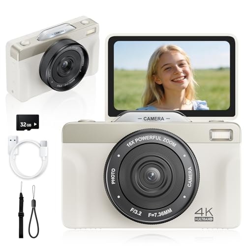 4K 64MP Digital Compact Vlogging Camera w/ 32GB SD Card: $42.49 4K 64MP Digital Compact Vlogging Camera w/ 32GB SD Card: $42.49