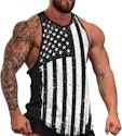 Men's American Flag Tank Top (XXL only): 1-cent + free shipping w/ $25
