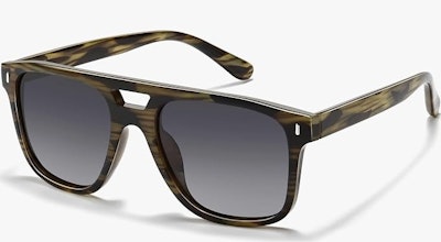 Men's Aviator Polarized Sunglasses: 1-cent + free shipping w/ $25