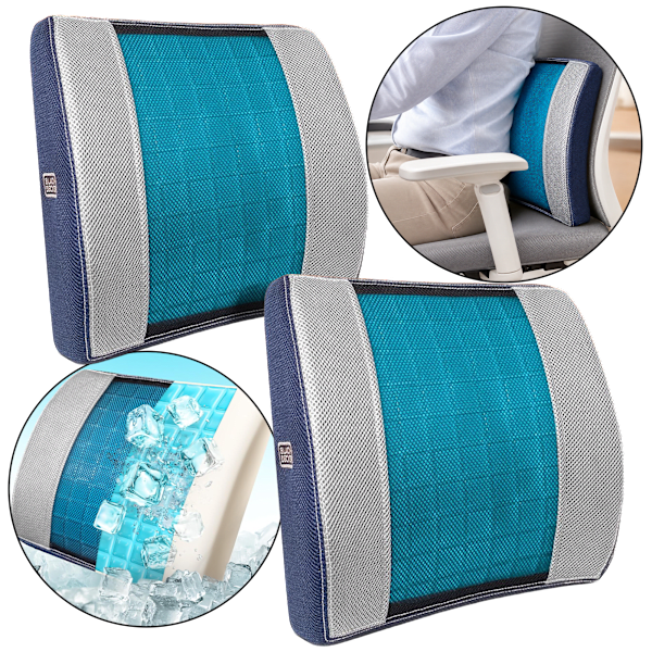 Black+Decker Gel Lumbar Cushion 2-Pack: $24.99