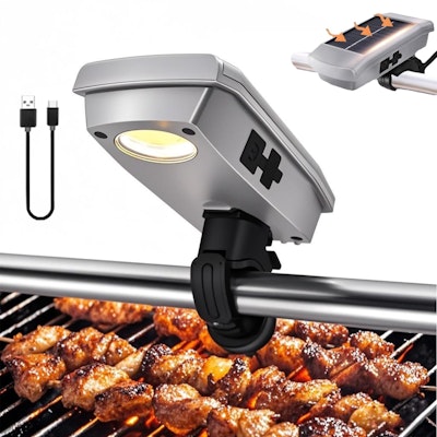 Rechargeable Grill Light: 1-cent + free shipping w/ $25