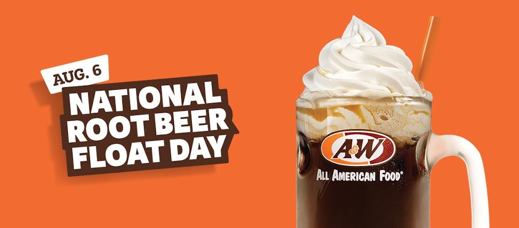 A&W National Root Beer Float Day Deals: Free Root Beer Float