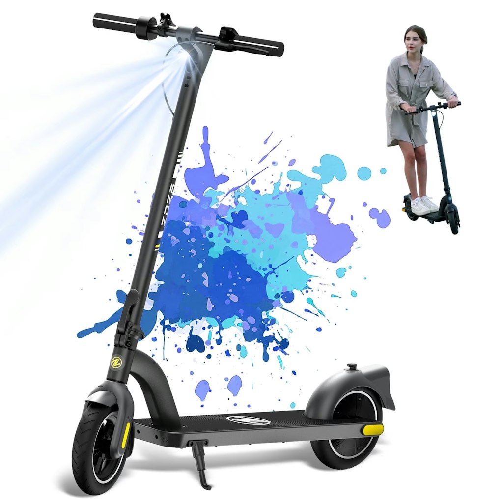 ZDZA Electric Scooter for Adults 19 MPH 18-Mile Range Scooter: $147 ZDZA Electric Scooter for Adults 19 MPH 18-Mile Range Scooter: $147