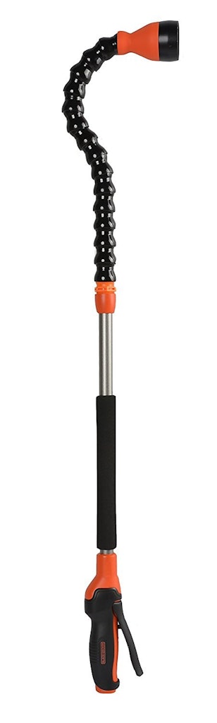 Black+Decker Lightweight Snake Wand w/ 9-Pattern Spray Head: $13