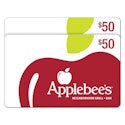 Two $50 Applebee's Grill + Bar Gift Cards ($100 Value) for $80 + email delivery