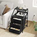 17 Stories Travison 3-Drawer Nightstand w/ Outlets & USB Ports for $60 + free shipping