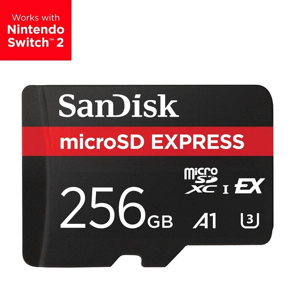 SanDisk 256GB microSD Express Memory Card: $79.99 SanDisk 256GB microSD Express Memory Card: $79.99