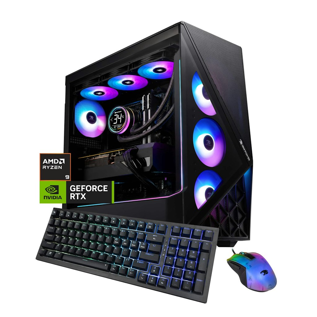 iBuyPower Slate Gaming Desktop PC AMD Ryzen 9 9900X3D NVIDIA GeForce RTX 5070 32GB RAM 1TB SSD: $2,299.99 iBuyPower Slate Gaming Desktop PC AMD Ryzen 9 9900X3D NVIDIA GeForce RTX 5070 32GB RAM 1TB SSD: $2,299.99