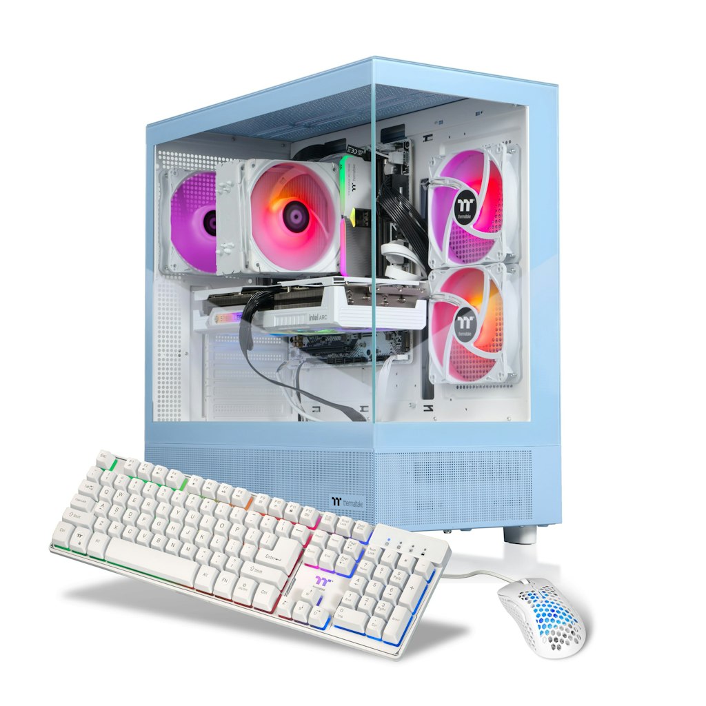 Thermaltake LCGS View i1458H-270 Gaming Desktop Intel Core i5-14400F 16GB DDR5 Intel Arc B580 1TB NVMe SSD: $1,199.99 Thermaltake LCGS View i1458H-270 Gaming Desktop Intel Core i5-14400F 16GB DDR5 Intel Arc B580 1TB NVMe SSD: $1,199.99