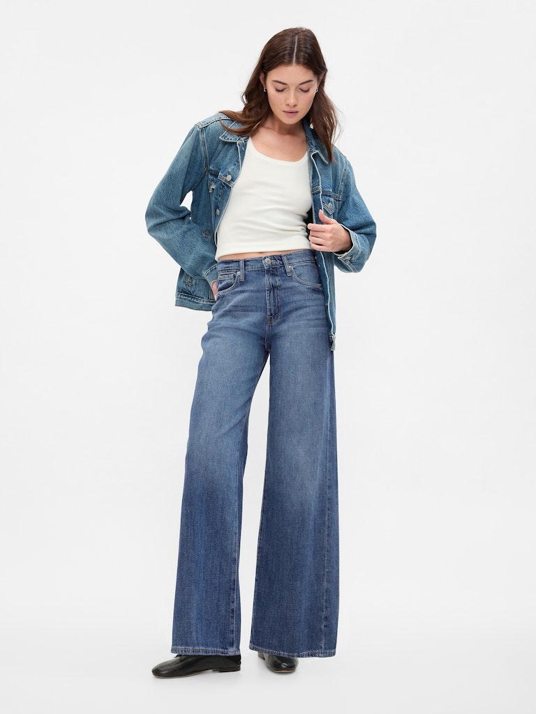High-Rise Wide-Leg Jeans: $39.99 High-Rise Wide-Leg Jeans: $39.99