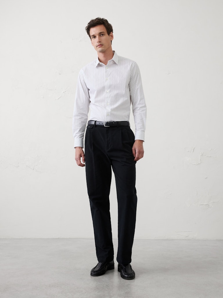 Athletic-Fit Dress Shirt: $40 Athletic-Fit Dress Shirt: $40