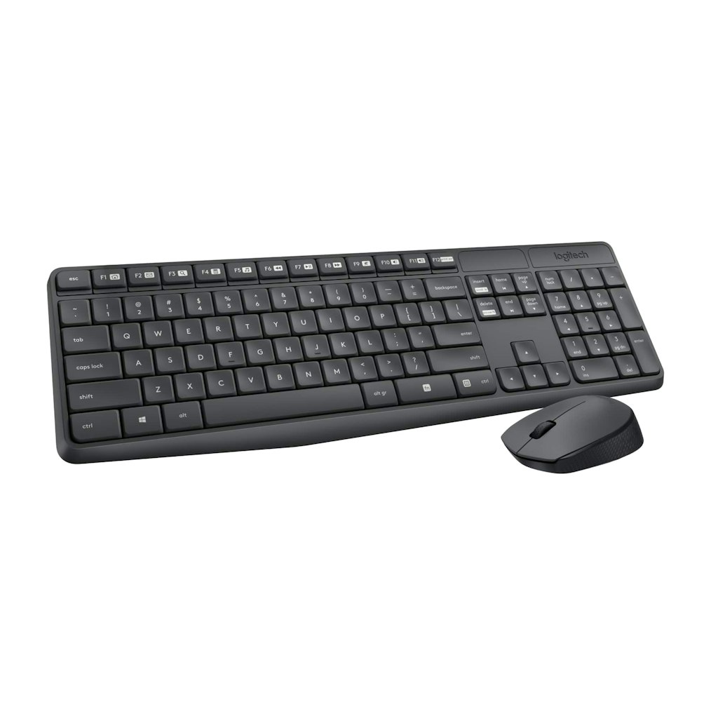 Logitech MK235 Wireless Keyboard and Mouse Bundle: $23.99