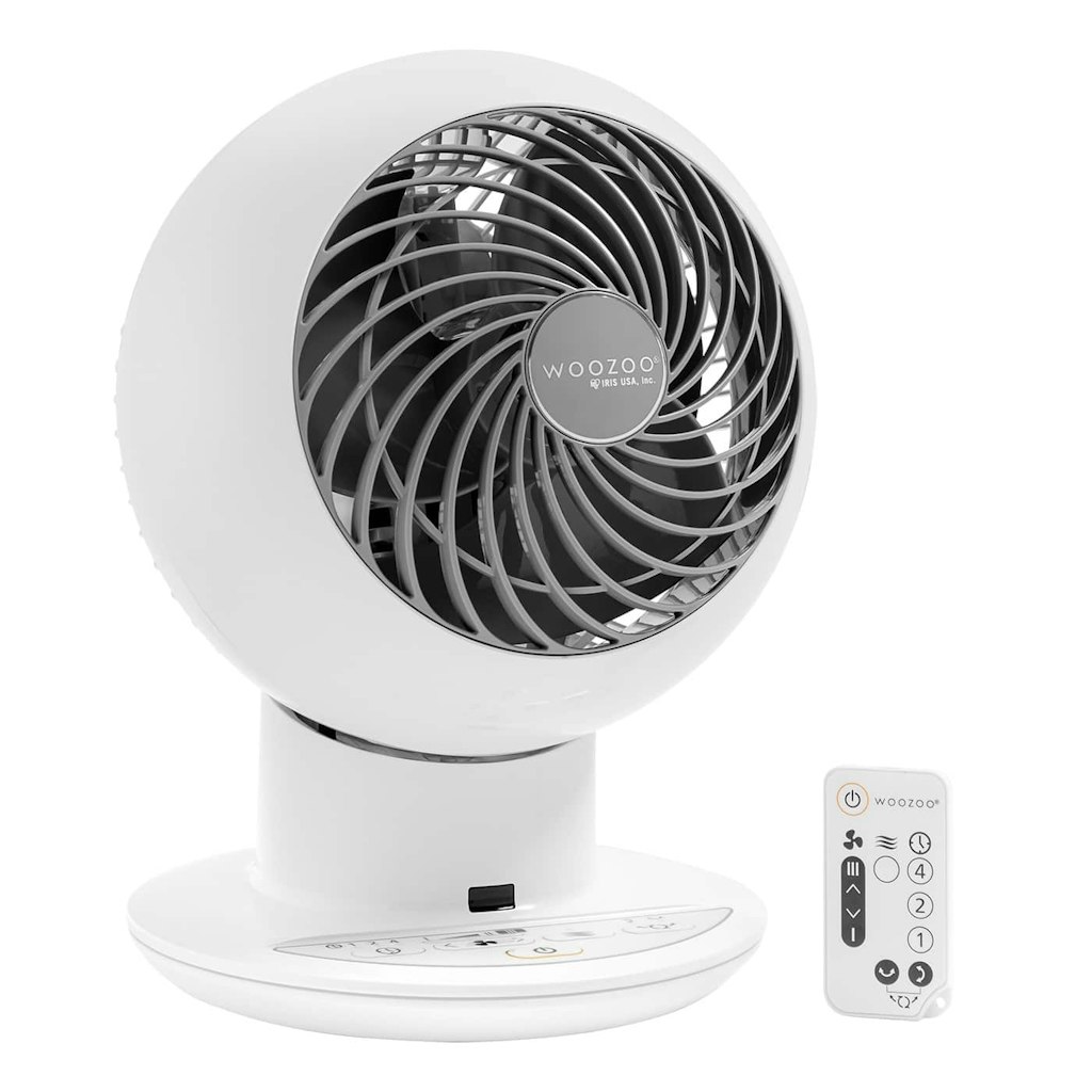 Woozoo Compact Oscillating Globe Fan: $59.99