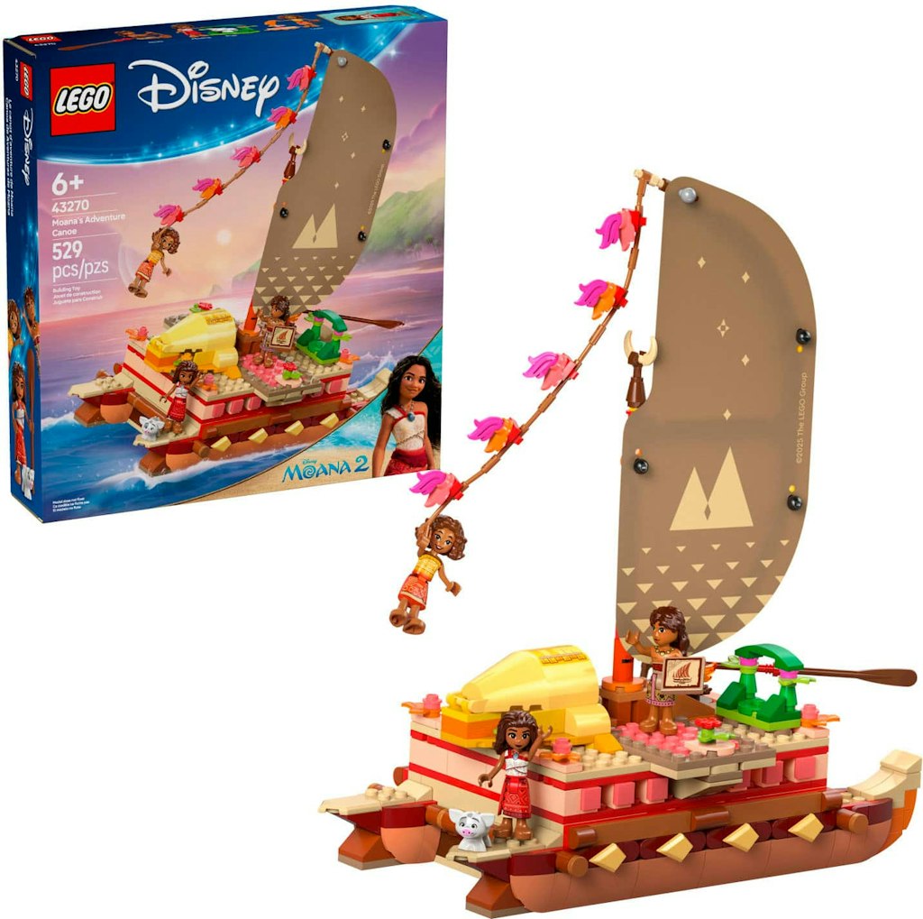 Lego Disney Moana’s Adventure Canoe Building Set: $59.99 Lego Disney Moana’s Adventure Canoe Building Set: $59.99