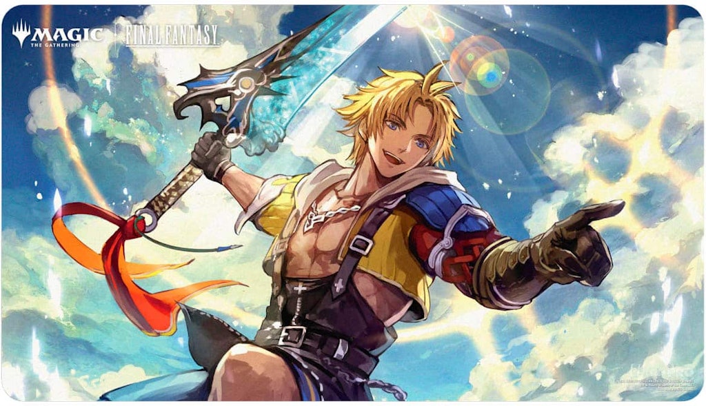 Ultra Pro Magic The Gathering Final Fantasy Tidus Playmat: $26.99 Ultra Pro Magic The Gathering Final Fantasy Tidus Playmat: $26.99