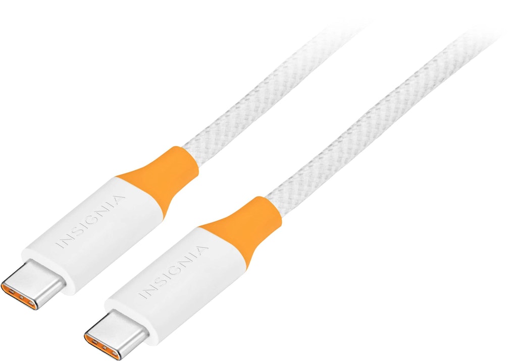 Insignia 8-foot 240W USB-C to USB-C Braided Charge-and-Sync Cable: $19.99 Insignia 8-foot 240W USB-C to USB-C Braided Charge-and-Sync Cable: $19.99