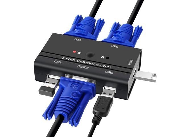 2-Port VGA USB KVM Switch: $25.40 2-Port VGA USB KVM Switch: $25.40