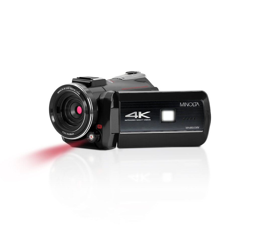 Minolta MN4K40NV 4K Night Vision Camcorder: $199.99 Minolta MN4K40NV 4K Night Vision Camcorder: $199.99