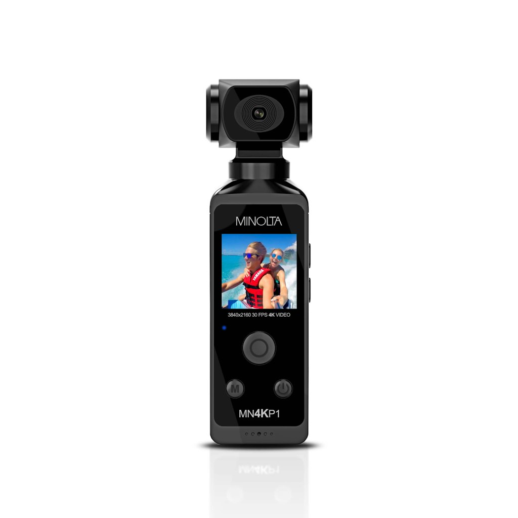 Minolta MN4KP1 4K Waterproof Camcorder Bundle: $99.99