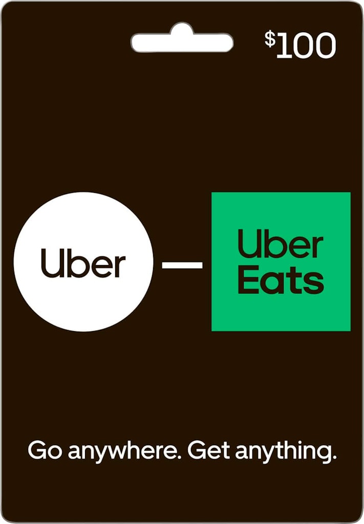 Uber $100 Gift Card: $100 Uber $100 Gift Card: $100