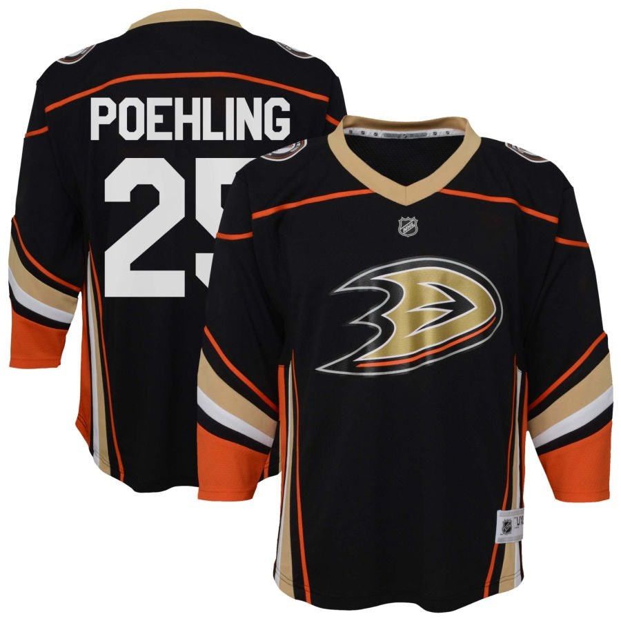 Ryan Poehling Youth Anaheim Ducks Replica Home Jersey: $109.99 Ryan Poehling Youth Anaheim Ducks Replica Home Jersey: $109.99