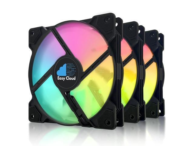120mm 4-Pin PWM ARGB Case Fan 3-Pack: $25.39 120mm 4-Pin PWM ARGB Case Fan 3-Pack: $25.39