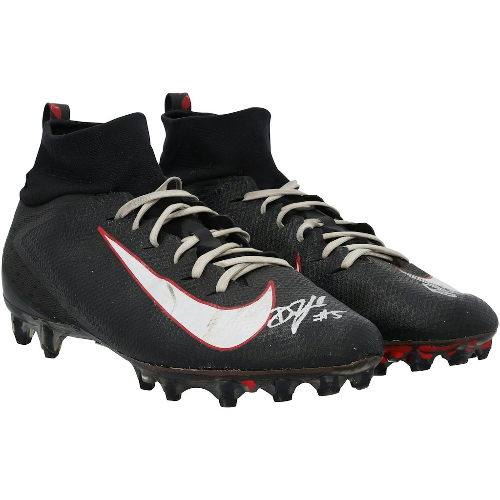 Drake London Autographed Game-Used Atlanta Falcons Nike Cleats: $2,999.99 Drake London Autographed Game-Used Atlanta Falcons Nike Cleats: $2,999.99