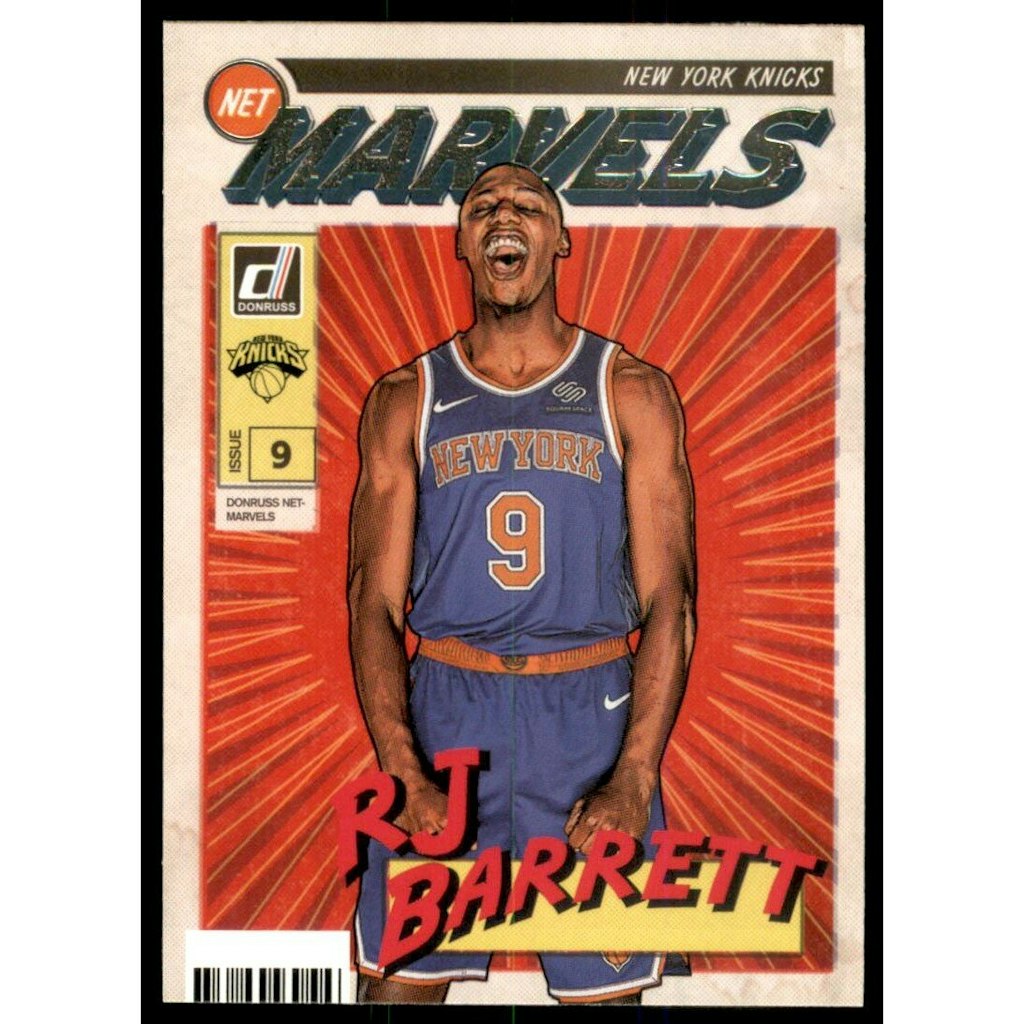 2019-20 Donruss Net Marvels RJ Barrett Trading Card: $27 2019-20 Donruss Net Marvels RJ Barrett Trading Card: $27