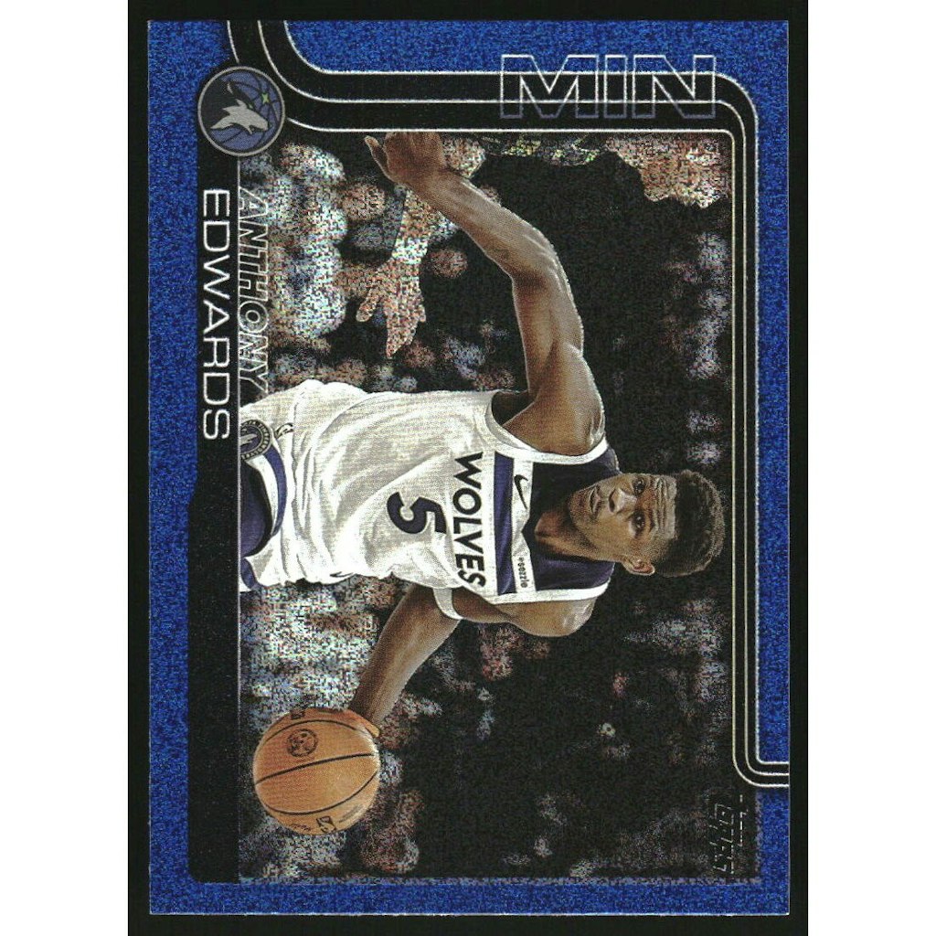 2025-26 Topps Sandglitter Blue #108 Anthony Edwards Trading Card: $22.50 2025-26 Topps Sandglitter Blue #108 Anthony Edwards Trading Card: $22.50