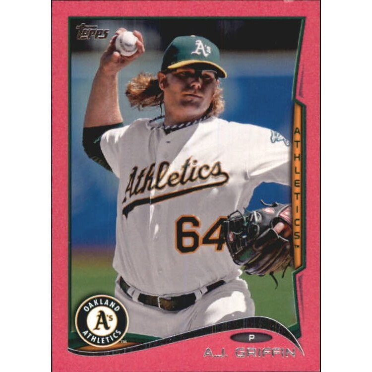 2014 Topps Mini Pink #410 A.J. Griffin Trading Card: $10.80 2014 Topps Mini Pink #410 A.J. Griffin Trading Card: $10.80