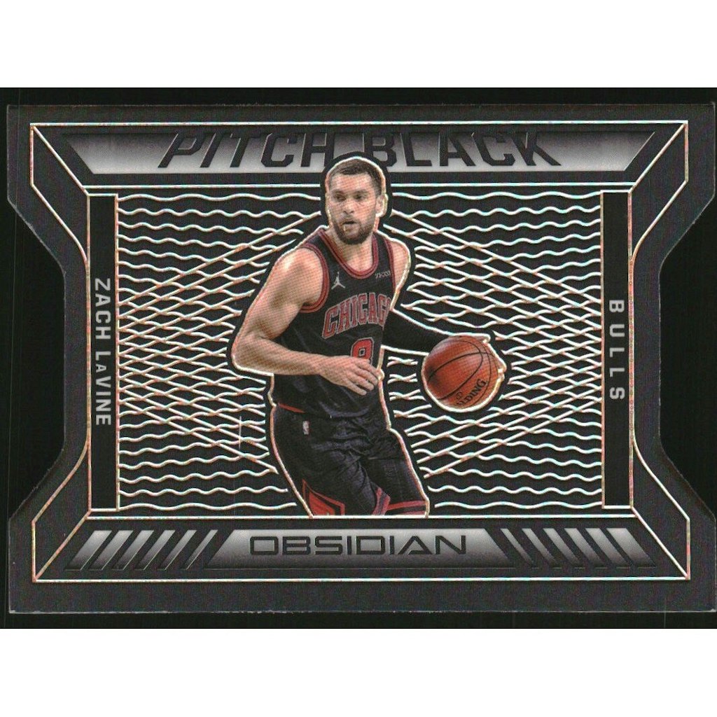 2020-21 Panini Obsidian Pitch Black Electric Etch Orange Zach LaVine Trading Card: $13.50 2020-21 Panini Obsidian Pitch Black Electric Etch Orange Zach LaVine Trading Card: $13.50