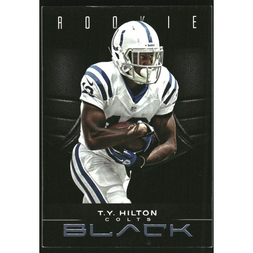 2012 Panini Black Platinum T.Y. Hilton #187 Trading Card: $13.50 2012 Panini Black Platinum T.Y. Hilton #187 Trading Card: $13.50