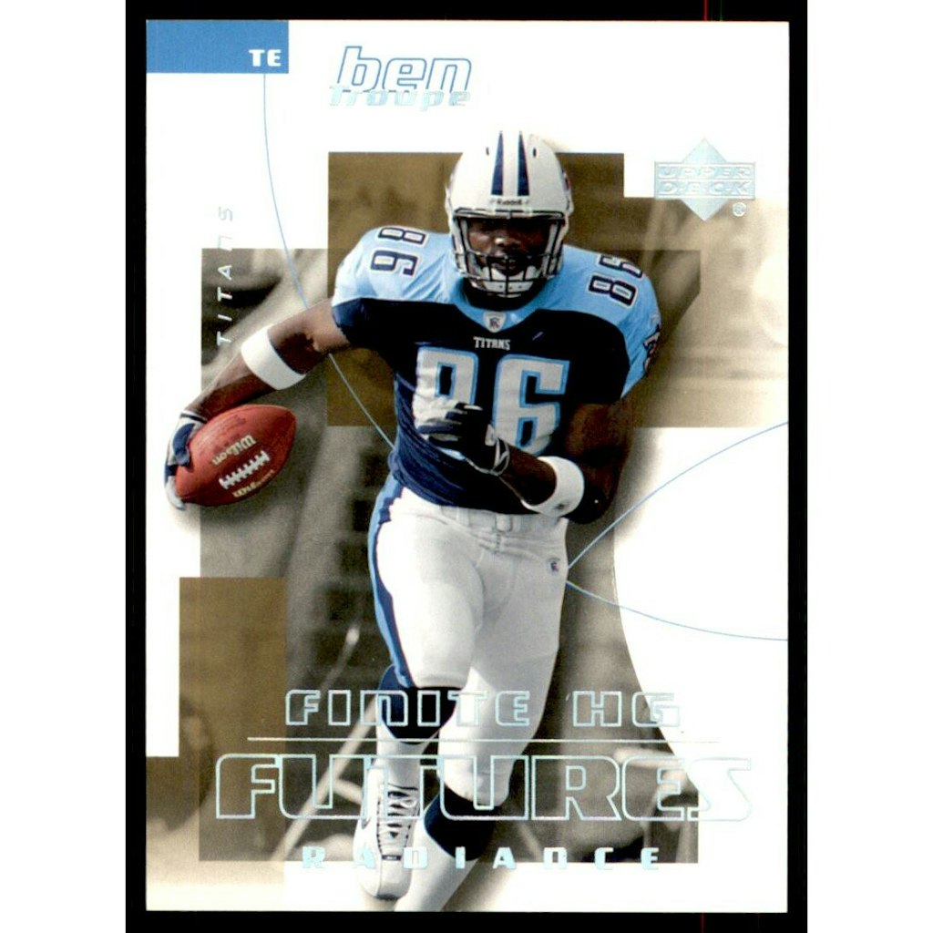 2004 Upper Deck Finite HG Radiance Ben Troupe #169 Trading Card: $18 2004 Upper Deck Finite HG Radiance Ben Troupe #169 Trading Card: $18