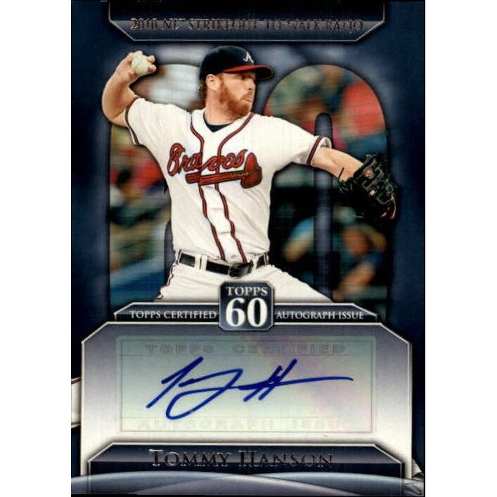 2011 Topps 60 Tommy Hanson Autograph Card: $14 2011 Topps 60 Tommy Hanson Autograph Card: $14