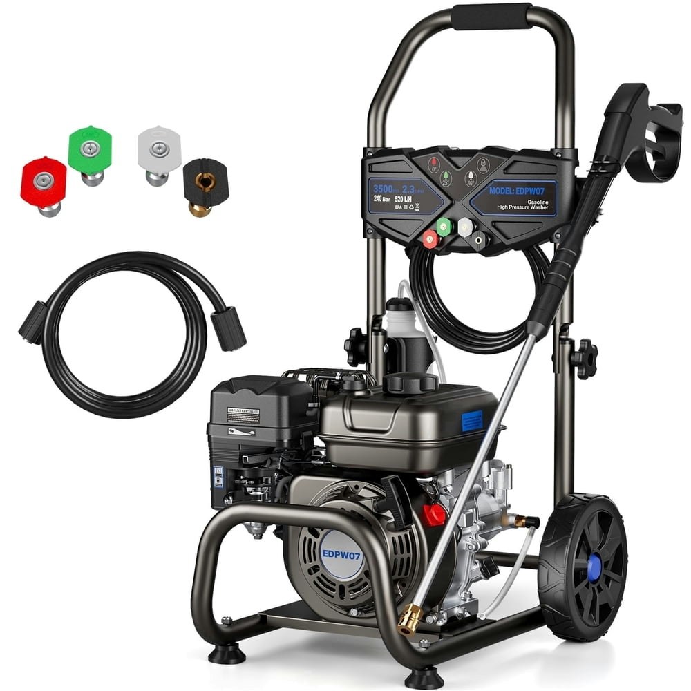 Efurden 3,500-PSI 2.3-GPM Gas Pressure Washer: $239.99 Efurden 3,500-PSI 2.3-GPM Gas Pressure Washer: $239.99