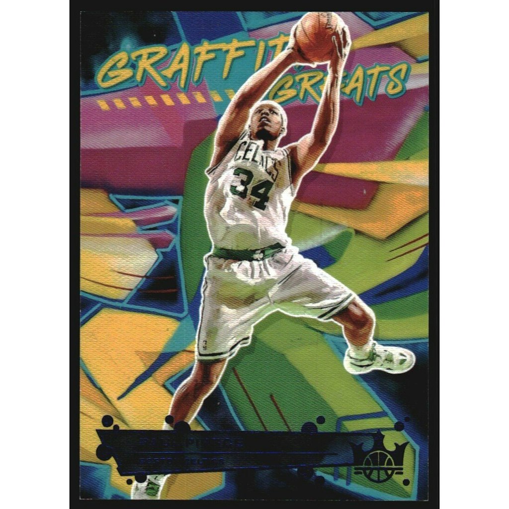 2021-22 Court Kings Graffiti Greats Sapphire Paul Pierce Trading Card: $27 2021-22 Court Kings Graffiti Greats Sapphire Paul Pierce Trading Card: $27