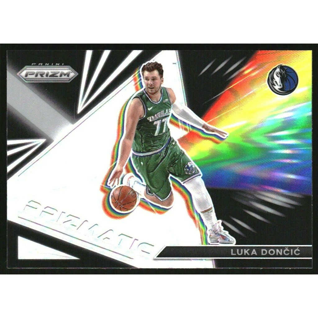 2021-22 Panini Prizm Prizmatic Prizms Silver #27 Luka Doncic Trading Card: $21 2021-22 Panini Prizm Prizmatic Prizms Silver #27 Luka Doncic Trading Card: $21