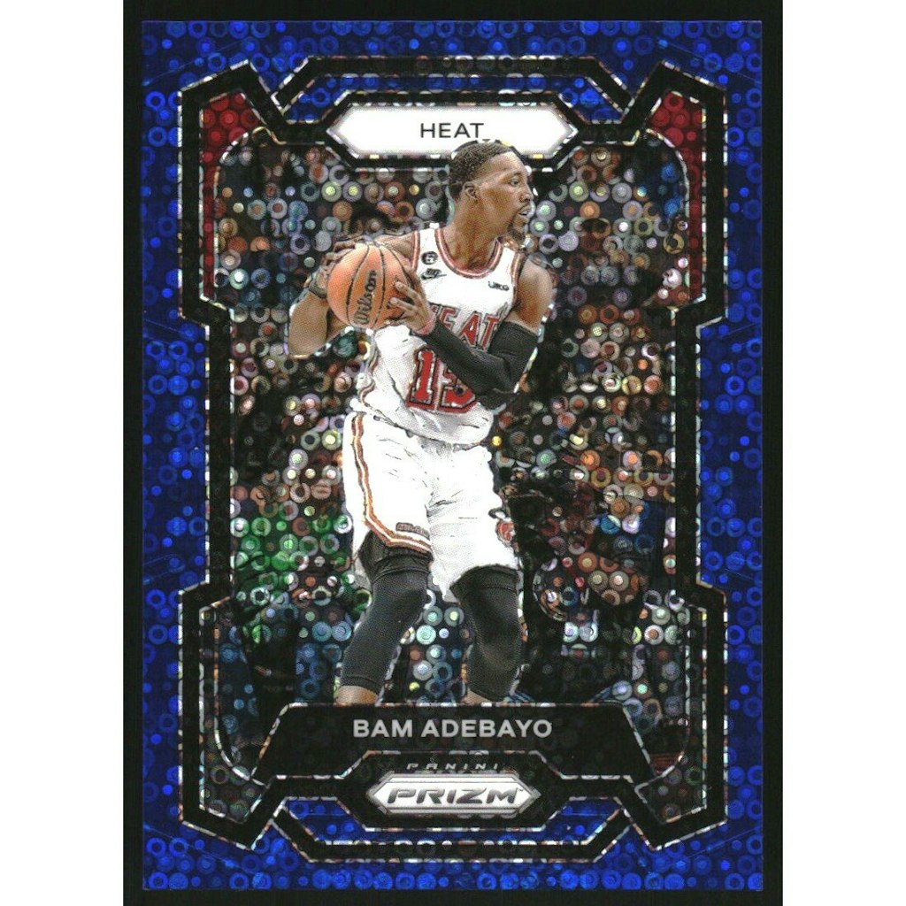2023-24 Panini Prizm Fast Break Blue Bam Adebayo #66 Card: $18 2023-24 Panini Prizm Fast Break Blue Bam Adebayo #66 Card: $18