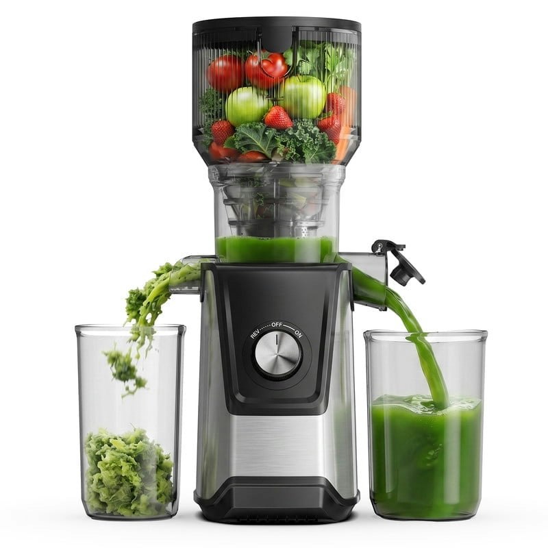 Simzlife Cold Press Masticating Juicer: $75.99