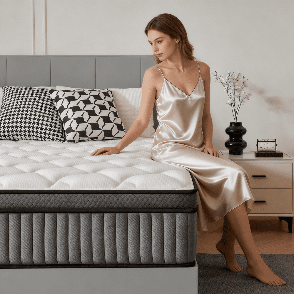 Giovanly 12-inch Queen Hybrid Mattress: $189.99