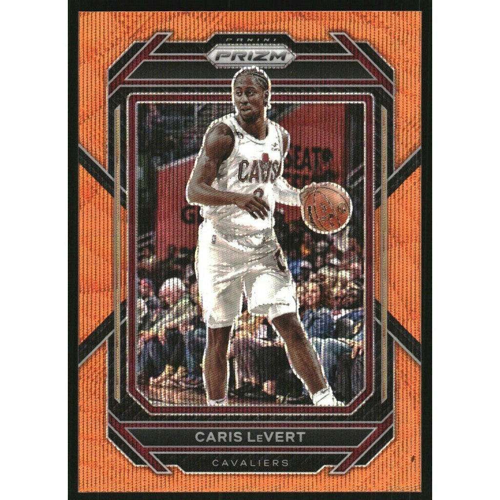 2022-23 Panini Prizm Orange Wave Caris LeVert #77 Trading Card: $10.80 2022-23 Panini Prizm Orange Wave Caris LeVert #77 Trading Card: $10.80