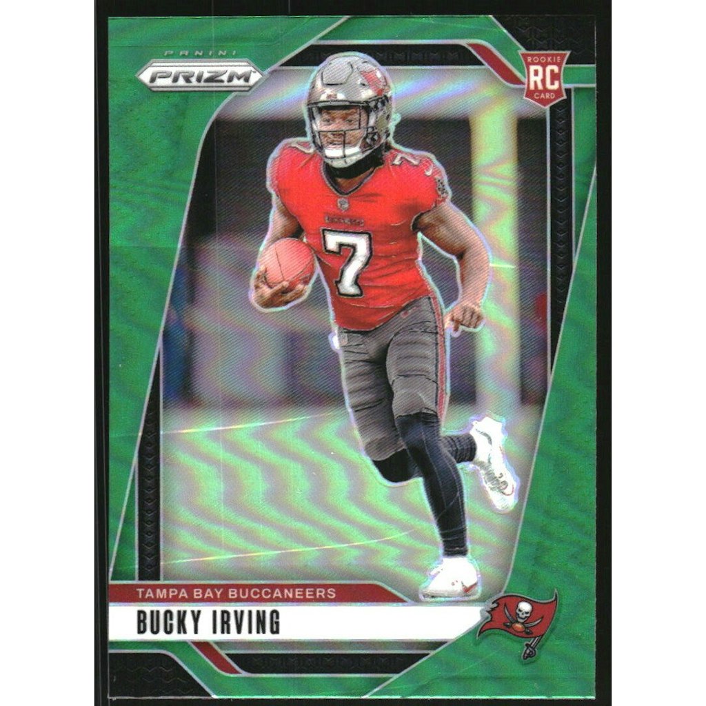 2024 Panini Prizm Bucky Irving #316 Green Prizm Card: $13.50 2024 Panini Prizm Bucky Irving #316 Green Prizm Card: $13.50