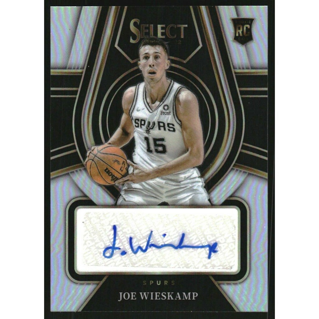 2021-22 Select Joe Wieskamp Rookie Signatures Trading Card: $10.80 2021-22 Select Joe Wieskamp Rookie Signatures Trading Card: $10.80