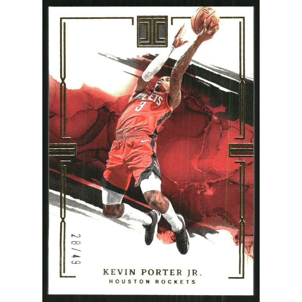 2022-23 Panini Impeccable Gold Kevin Porter Jr. Trading Card: $10.80 2022-23 Panini Impeccable Gold Kevin Porter Jr. Trading Card: $10.80