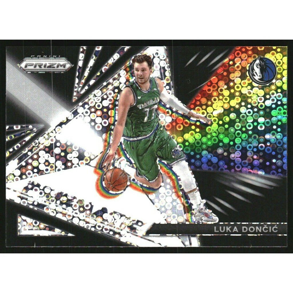 2021-22 Panini Prizm Prizmatic Fast Break Luka Doncic Trading Card: $17.50 2021-22 Panini Prizm Prizmatic Fast Break Luka Doncic Trading Card: $17.50