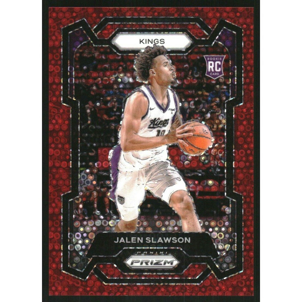 2023-24 Panini Prizm Fast Break Red Jalen Slawson #149 Trading Card: $27 2023-24 Panini Prizm Fast Break Red Jalen Slawson #149 Trading Card: $27