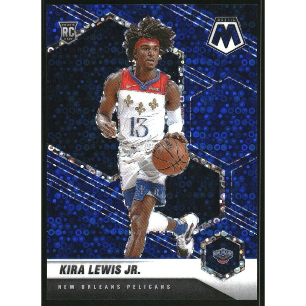 2020-21 Panini Mosaic Fast Break Blue Kira Lewis Jr. #224 Trading Card: $18 2020-21 Panini Mosaic Fast Break Blue Kira Lewis Jr. #224 Trading Card: $18