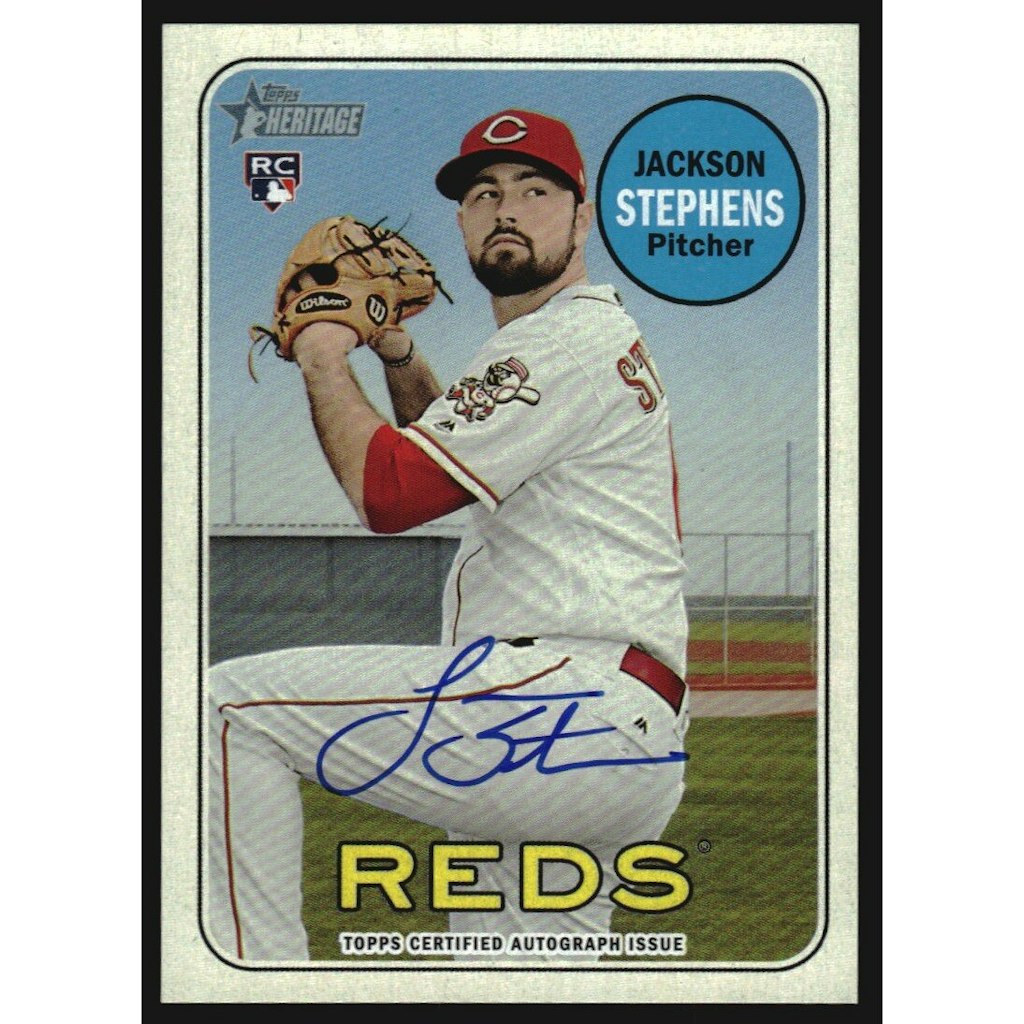 2018 Topps Heritage Real One Autographs Jackson Stephens #ROAJE: $10.80 2018 Topps Heritage Real One Autographs Jackson Stephens #ROAJE: $10.80