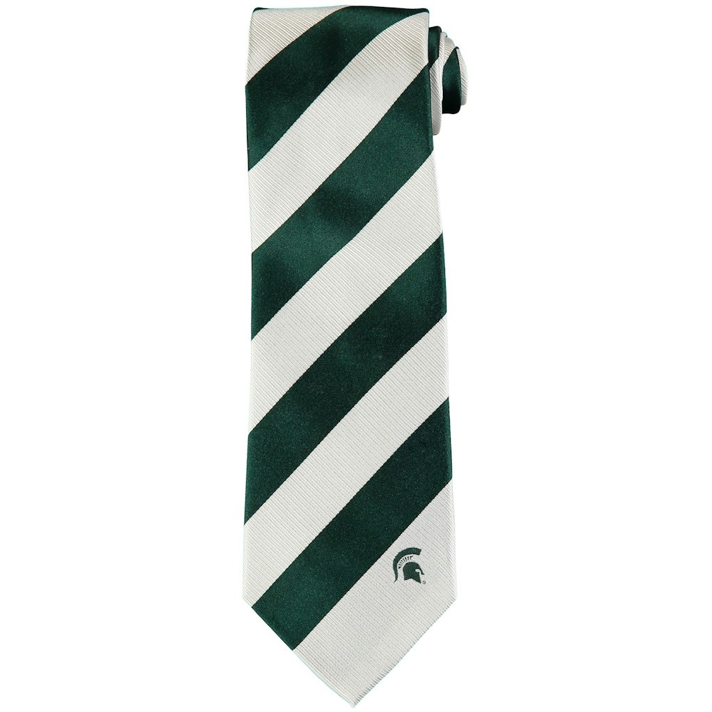Michigan State Spartans Regiment Woven Silk Tie: $47.99 Michigan State Spartans Regiment Woven Silk Tie: $47.99