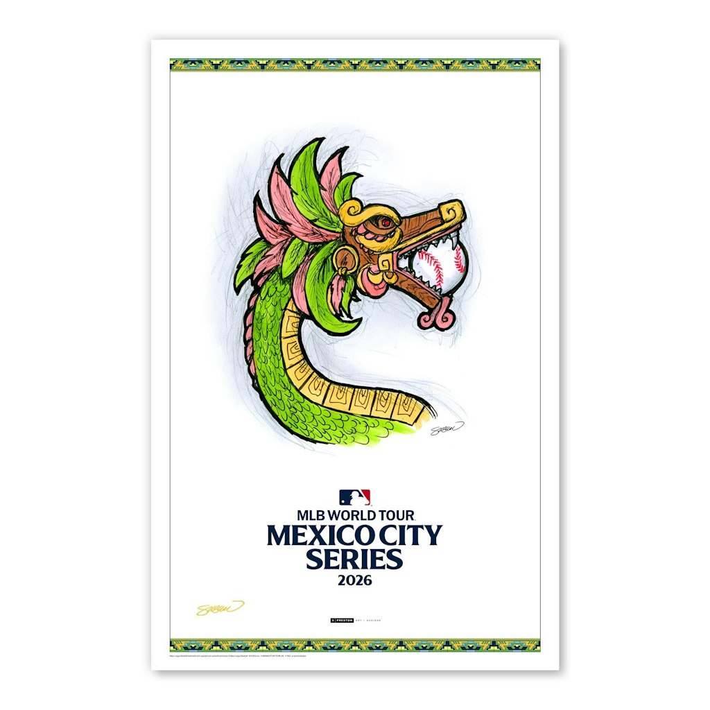 Arizona Diamondbacks vs. San Diego Padres 2026 MLB Mexico City Series 11" x 17" Poster Print: $49.99 Arizona Diamondbacks vs. San Diego Padres 2026 MLB Mexico City Series 11" x 17" Poster Print: $49.99